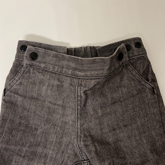 Project Pomona Pants for Cloth Diaper Babies, Size 3-9 Months, Gray Denim - Picture 2 of 6